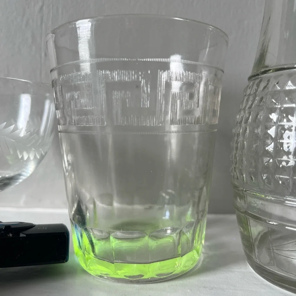 Vintage antique glassware